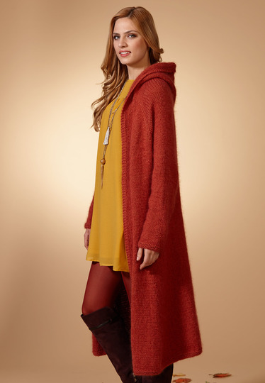 Strickanleitung: Damen-Mantel Aldonza