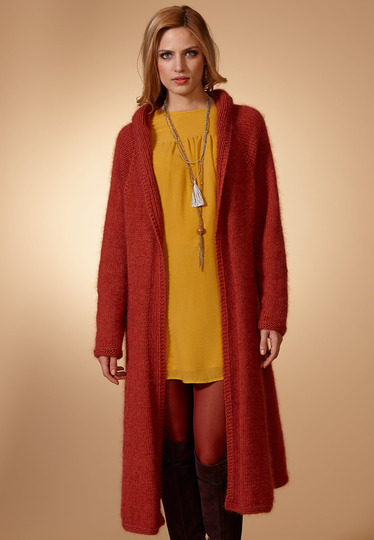 Strickanleitung: Damen-Mantel Aldonza