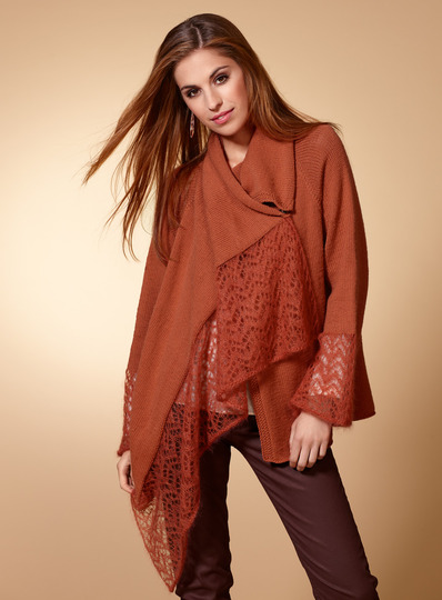 Strickanleitung: Damen-Jacke Cayetana
