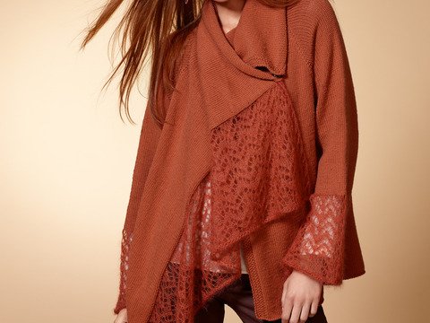 Strickanleitung: Damen-Jacke Cayetana