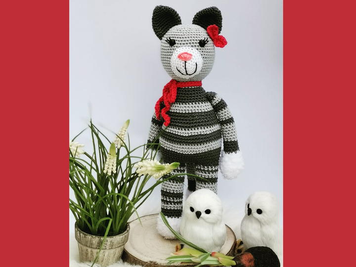 Miss Kitty - crochetpattern cat