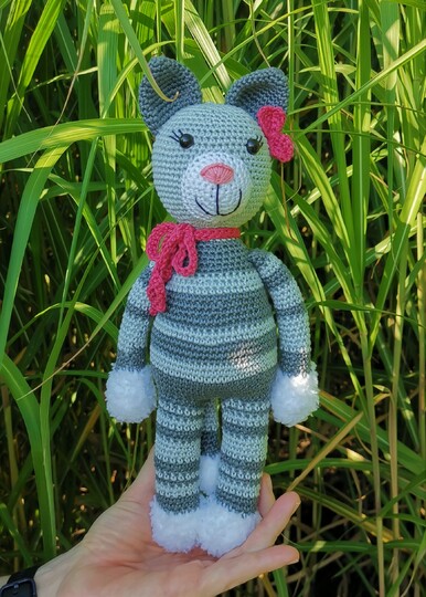 Miss Kitty - crochetpattern cat