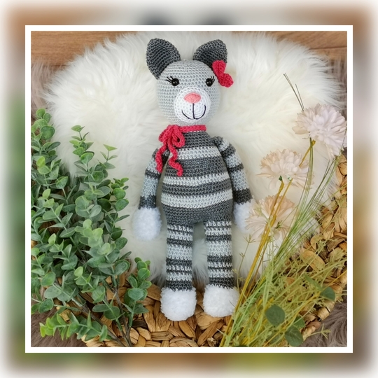 Miss Kitty - crochetpattern cat