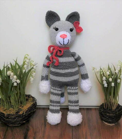 Miss Kitty - crochetpattern cat