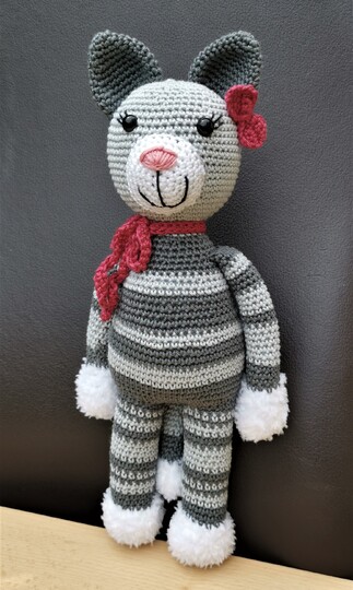 Miss Kitty - crochetpattern cat