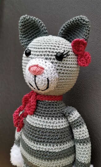 Miss Kitty - crochetpattern cat