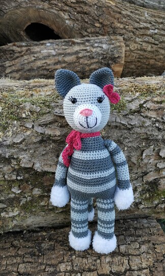 Miss Kitty - crochetpattern cat