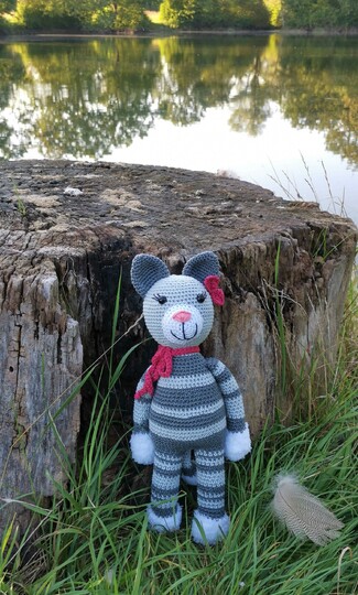 Miss Kitty - crochetpattern cat