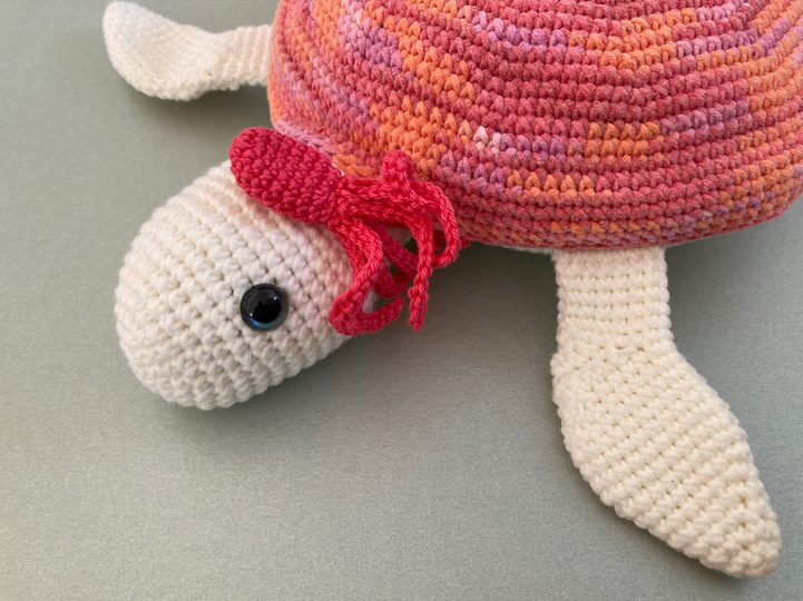 Häkelanleitung Wasserschildkröte Shelly und Babyschildkröte