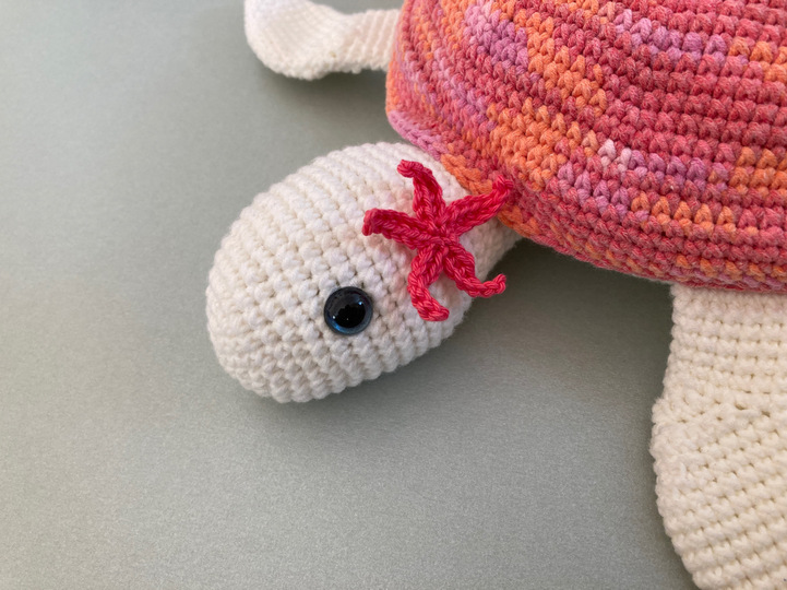 Häkelanleitung Wasserschildkröte Shelly und Babyschildkröte