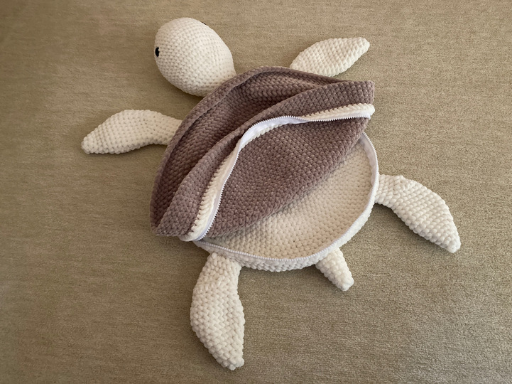 Häkelanleitung Wasserschildkröte Shelly