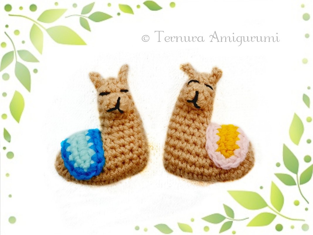 Crochet pattern Little flame PDF Ternura Amigurumi