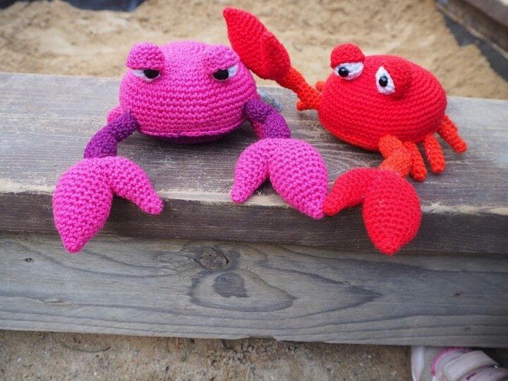 Mrs. Krabbe und Mr. Krebs - Kantenhocker