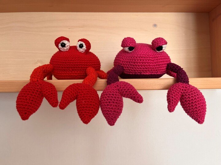 Mrs. Krabbe und Mr. Krebs - Kantenhocker