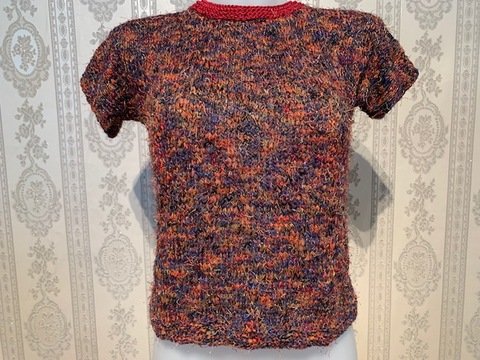 Strickanleitung für ein rückenfreies T-Shirt "Caribic"