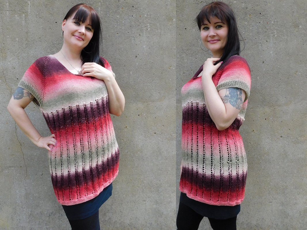 Tunika MON CHERIE Strickanleitung - Bild 2