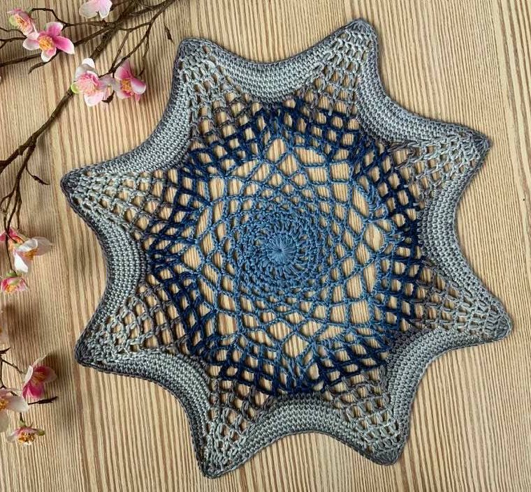 Tischdeckchen / Teppich SEESTERNCHEN