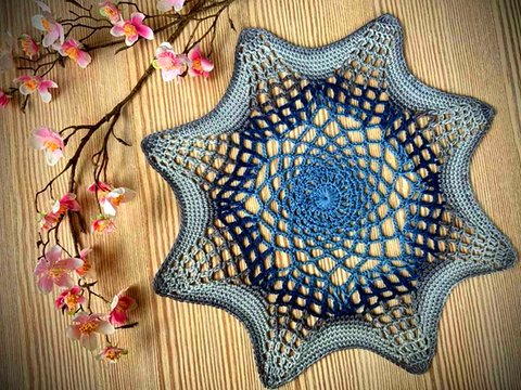 Tischdeckchen / Teppich SEESTERNCHEN