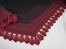 Häkelanleitung Tuch "Bläck Pörl"