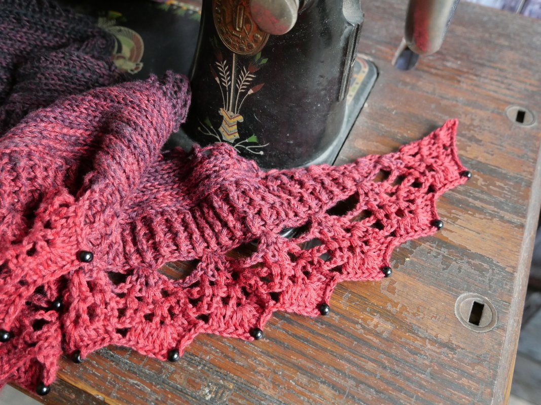 Häkelanleitung Tuch "Bläck Pörl" - Bild 20