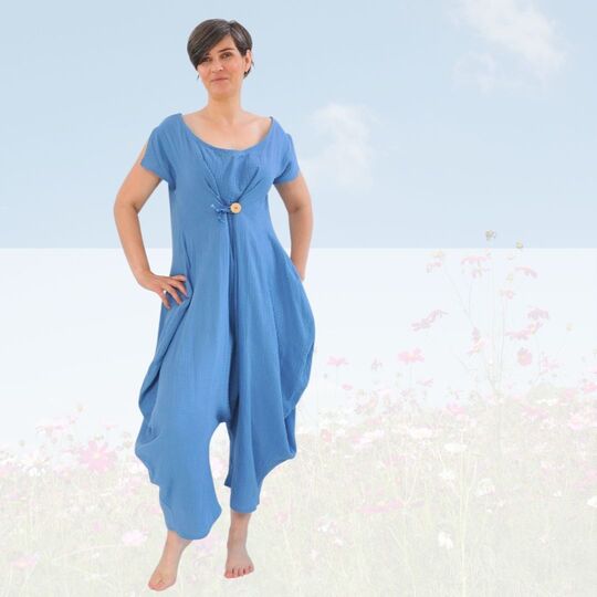 Jumpsuit Feli Gr. 34-46 Schnittmuster und Nähanleitung