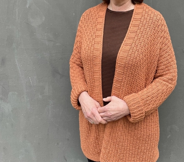 Strickjacke Celina Strickanleitung Damen Cardigan