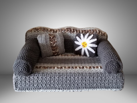 Pattern Gray skies Cat Couch