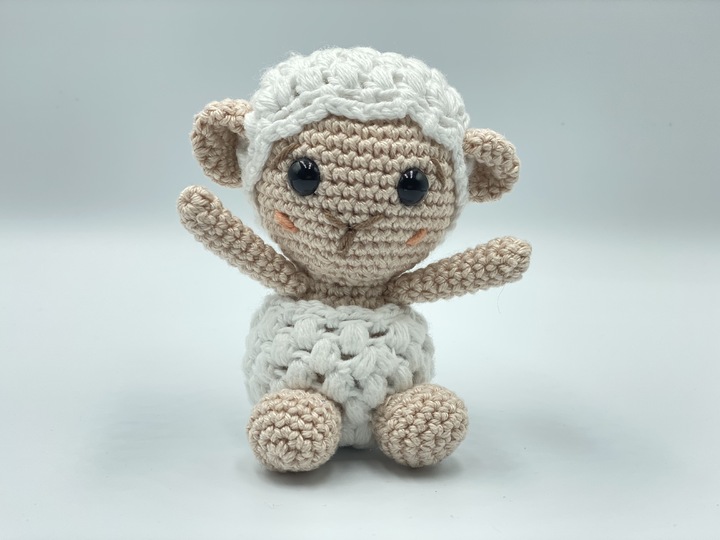 Häkelanleitung - Hase Hoppel, Schäfchen Bella und Küken Tinkerbell