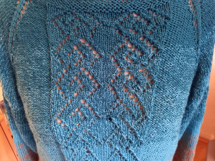 Anleitung RVO-Ajour-Pulli / Shirt  "Baltrum" Größe S-XXXXL