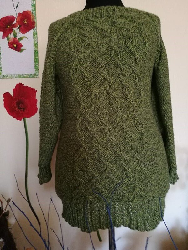 Anleitung RVO-Aran-Pulli "Bornholm" Gr. S-XXXXL