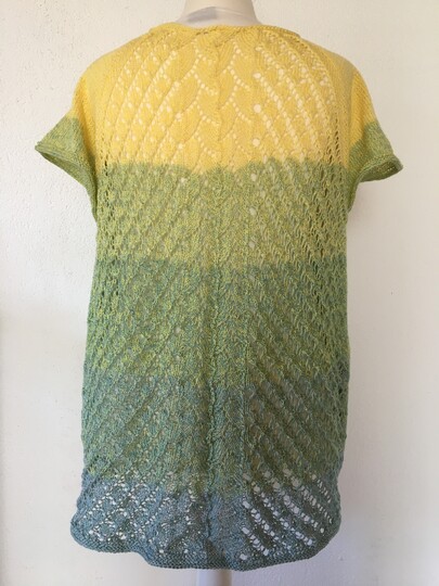 Anleitung RVO-Ajour-Pulli "Trischen" mit V-Ausschnitt, Größe S-XXXXL