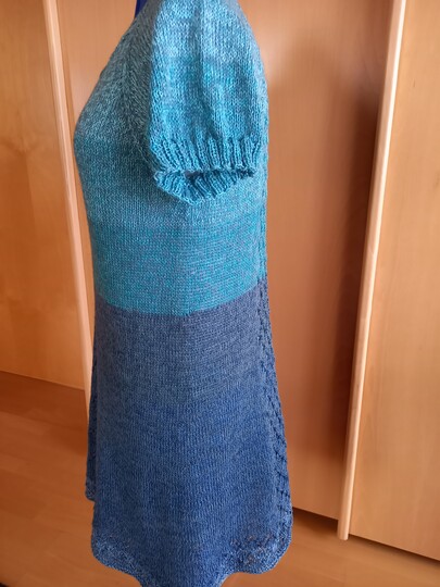 Anleitung RVO-Ajour-Pulli "Trischen" mit V-Ausschnitt, Größe S-XXXXL