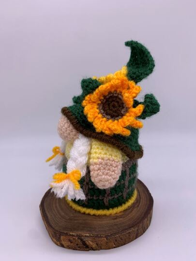 Anleitung Herbst Gnom Sonnenblumen III