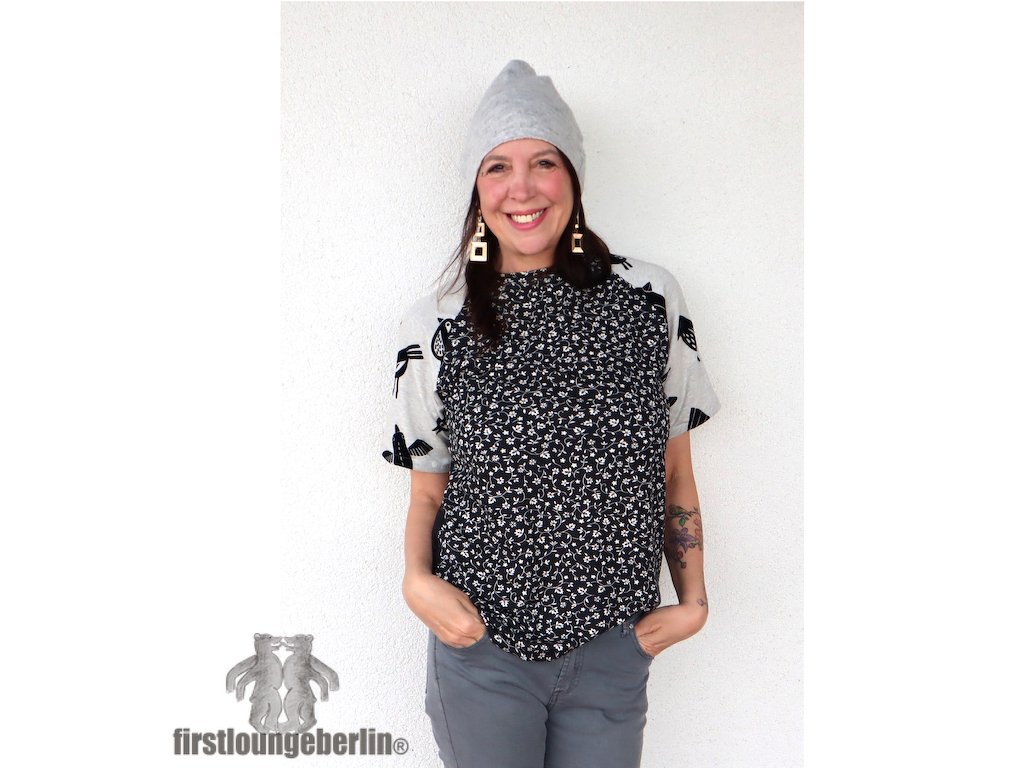 JO Family Raglan T-Shirt mit Raglanärmeln Unisex Sommer-Shirt - Bild 3