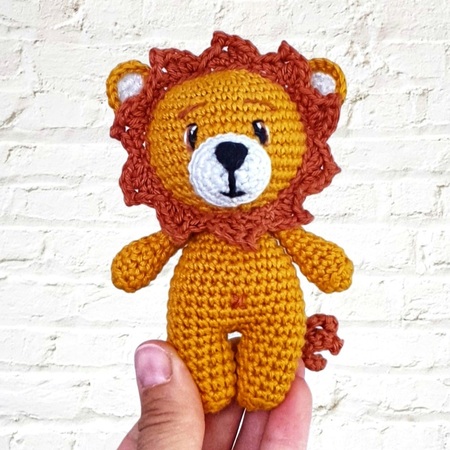 Crochet Pattern little lion