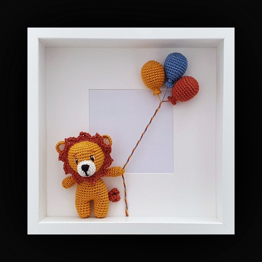 Häkelanleitung kleiner Löwe