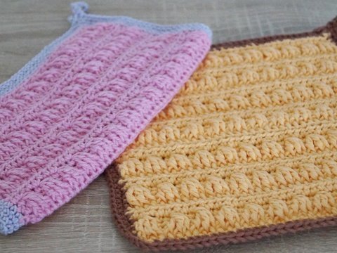 Spültücher / Topflappen   Häkelanleitung