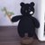 Bear knitting pattern Den