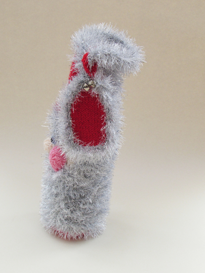 Christmas Wine Gift Bags Knitting Pattern