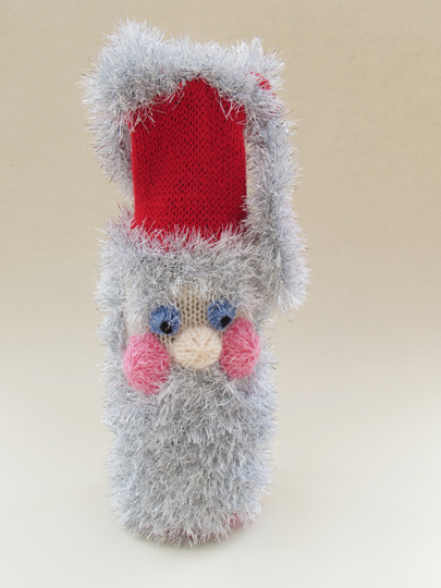 Christmas Wine Gift Bags Knitting Pattern