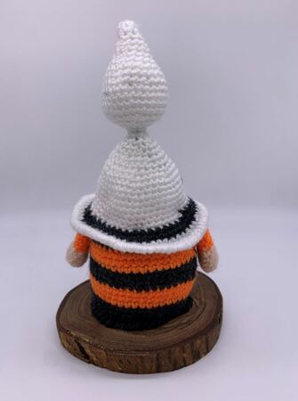 Pattern Halloween Gnome Ghost