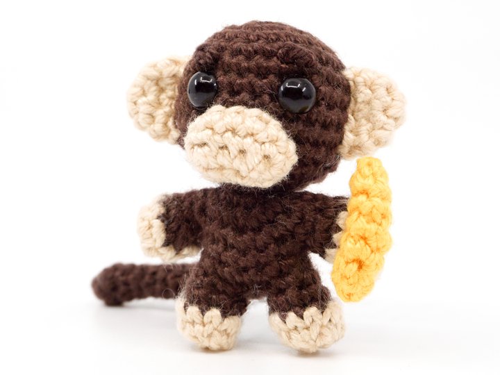 Amigurumi Mini Noso Monkey Crochet Pattern