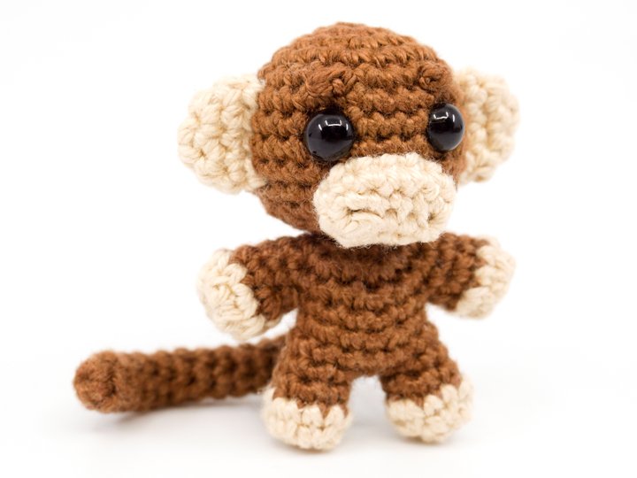 Amigurumi Mini Noso Monkey Crochet Pattern