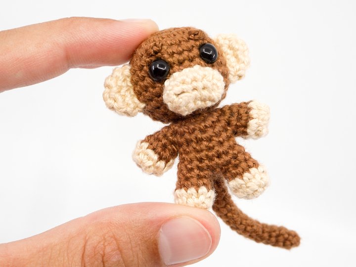 Amigurumi Mini Noso Monkey Crochet Pattern