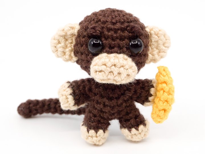 Amigurumi Mini Noso Monkey Crochet Pattern