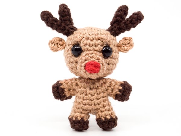 Amigurumi Mini Noso Reindeer Crochet Pattern