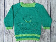 monkey jumper knitting pattern