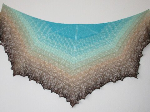 Anleitung Lace-Tuch "Caelestis"