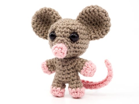 Amigurumi Mini Noso Maus häkeln