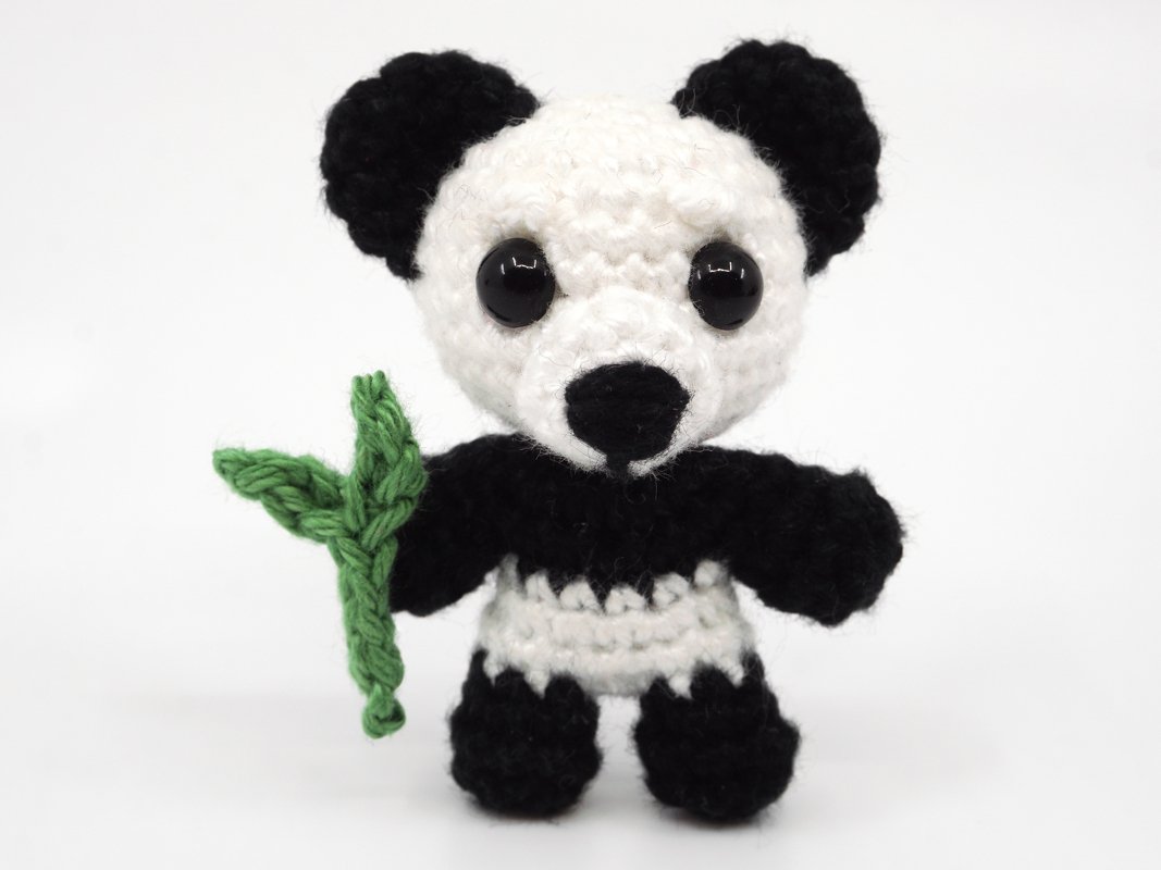 Amigurumi Mini Noso Panda Crochet Pattern